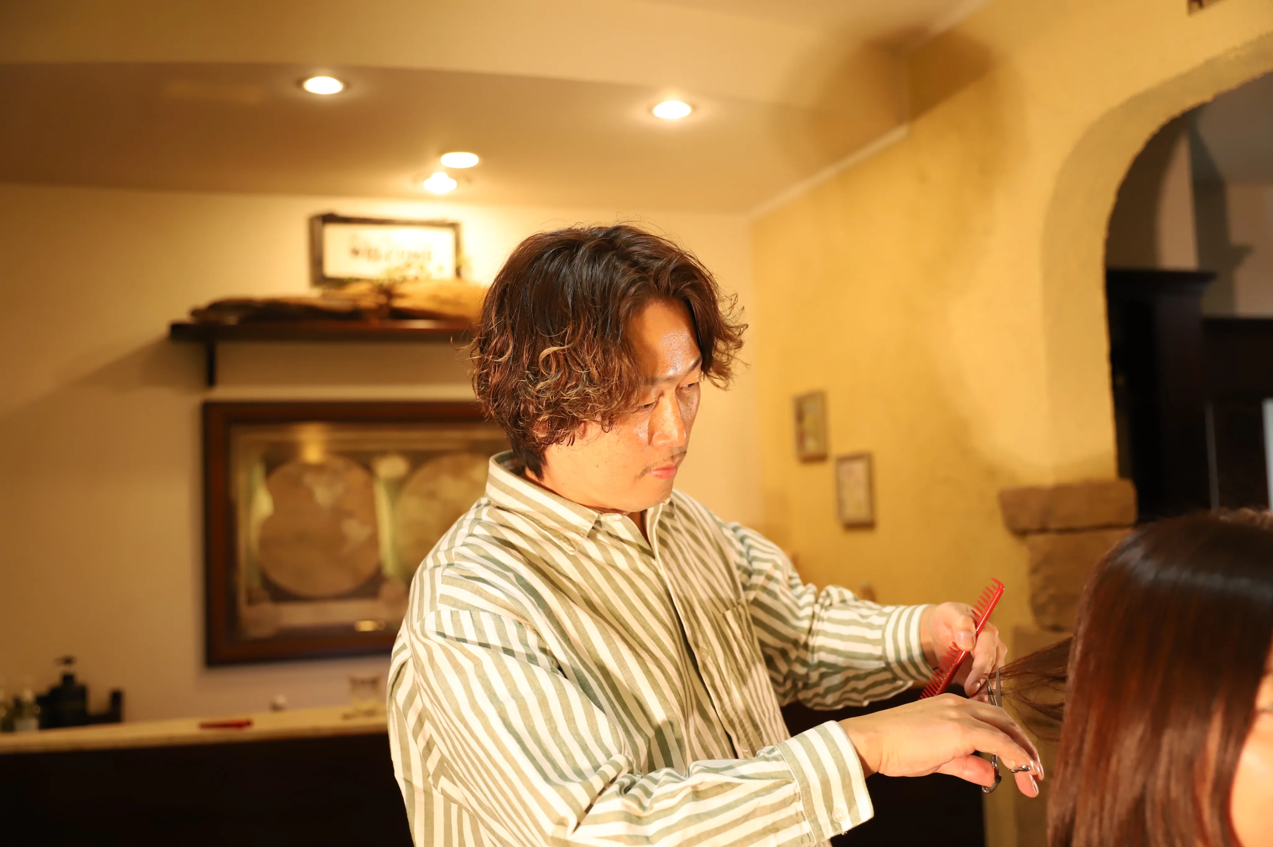 サロンワーク 4