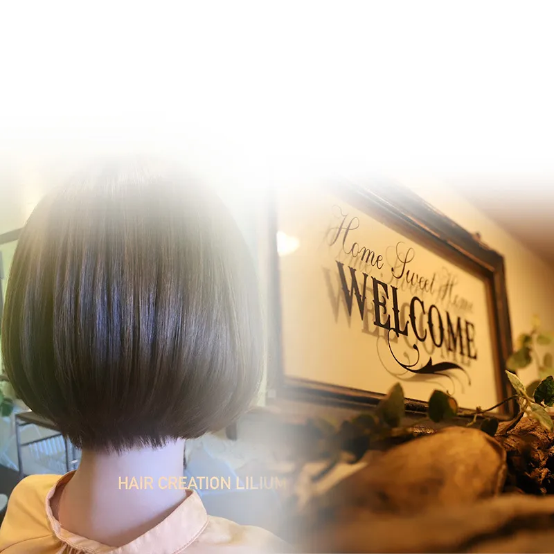 サロンでのカットイメージ